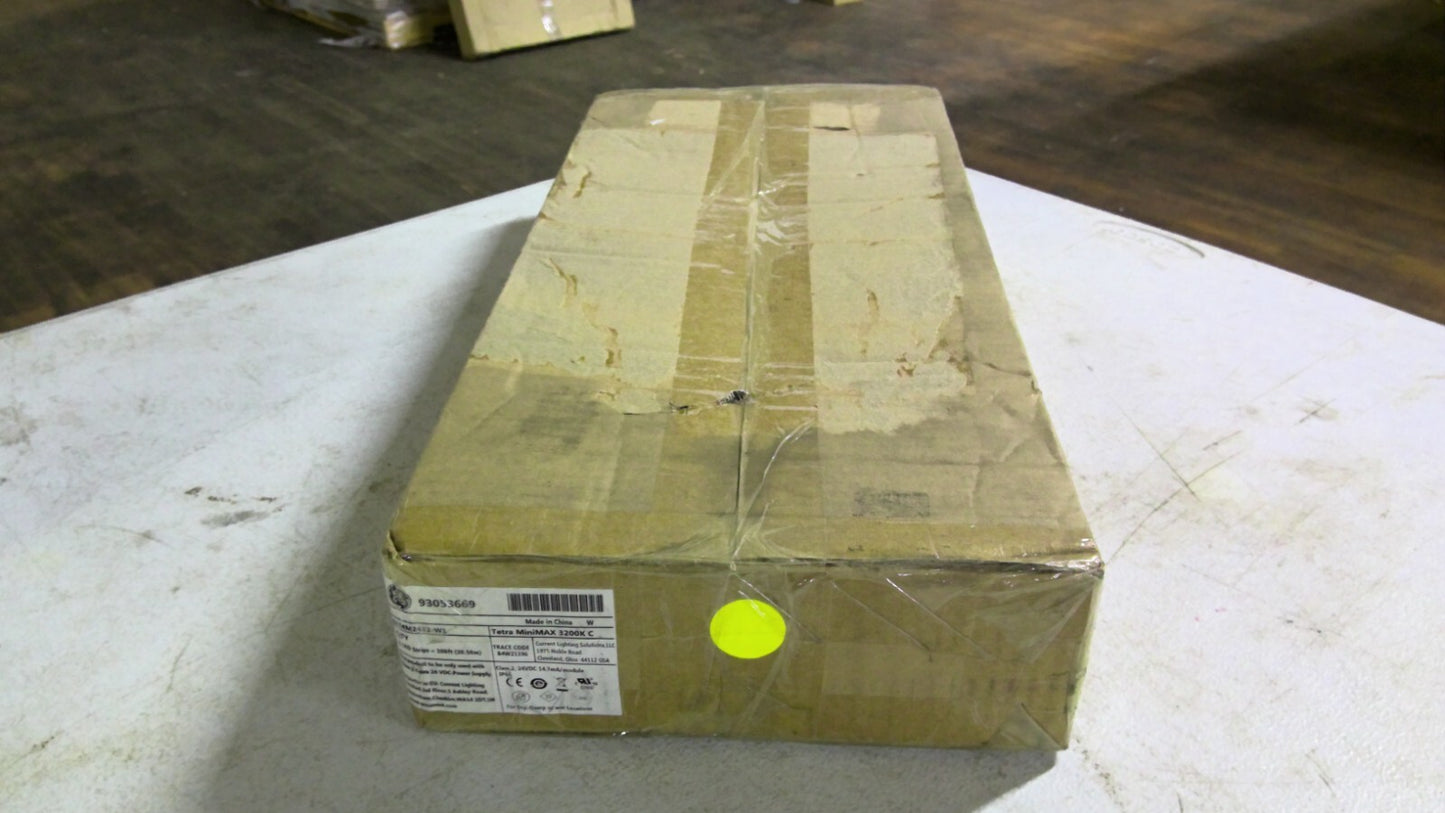 GE 93053669 BOX OF 5 TETRA MINIMAX 3200K LED STRIPS 100FT GEMM2432-W1 24V NIB