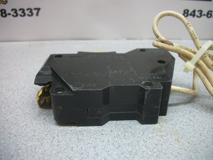 FEDERAL PACIFIC GFCI NA CIRCUIT BREAKER NA120GF 20AMP 120VOLT 1POLE