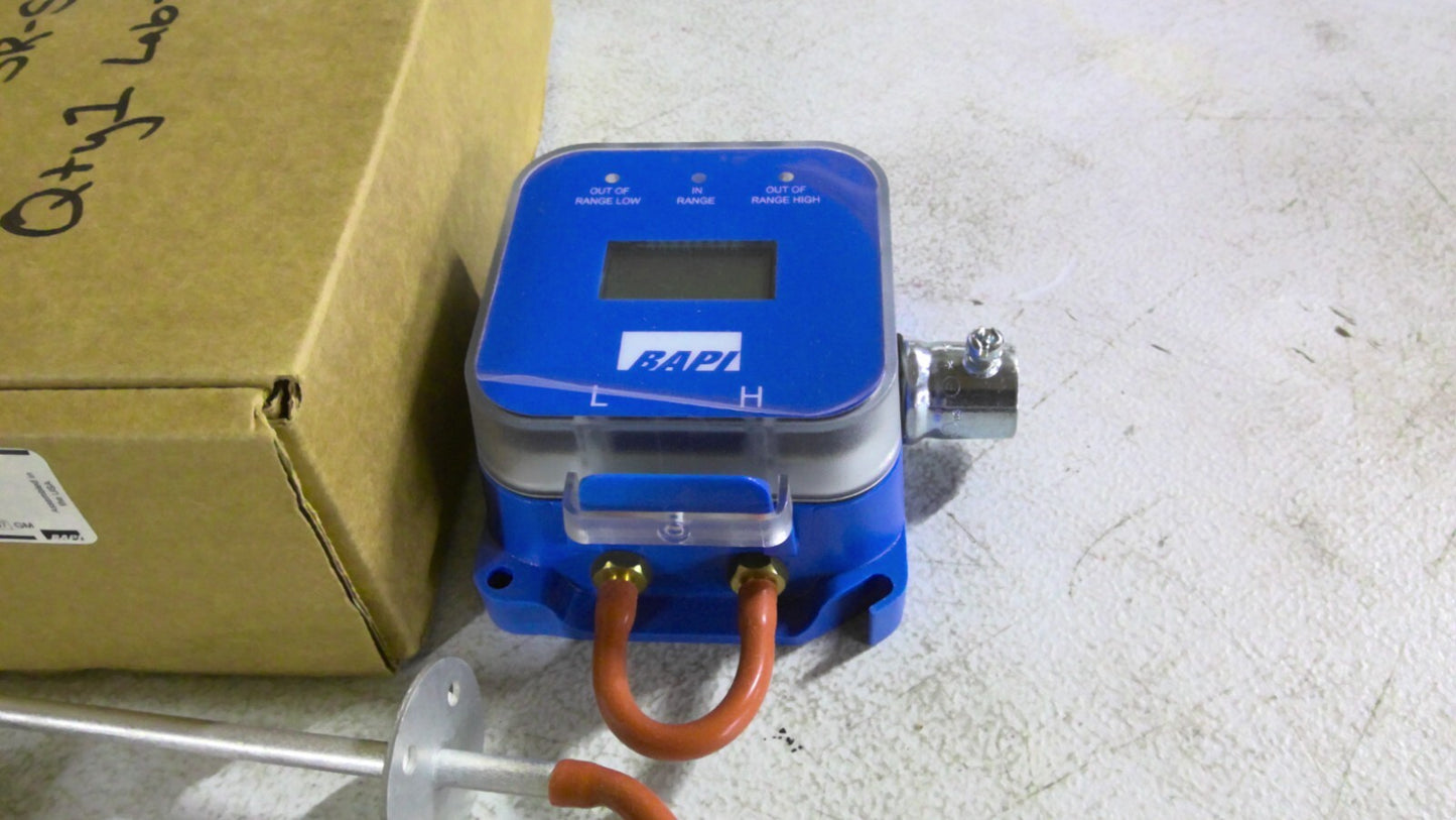BAPI MULTI-SENSOR DIFFERENTIAL PRESSURE TRANSMITTER BA/ZPM-SR-ST-D NIB