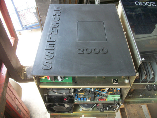 POWERTEC 25HP BRUSHLESS 2000 DC MOTOR SPEED CONTROLLER C0252.N4CH000NNN1 460V 3P