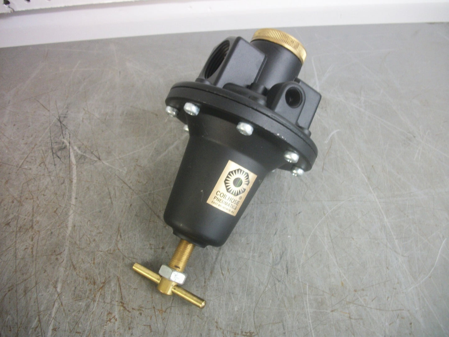 COILHOSE PNEUMATICS 1" PRESSURE REGULATOR 8808 0-125PSI NOB