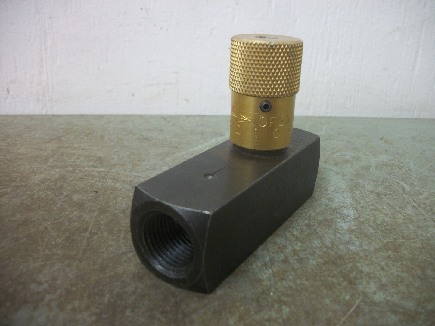 DELTROL FLUID PRODUCTS D600 1/2" NPT PNEUMATIC CONTROL VALVE EF30S