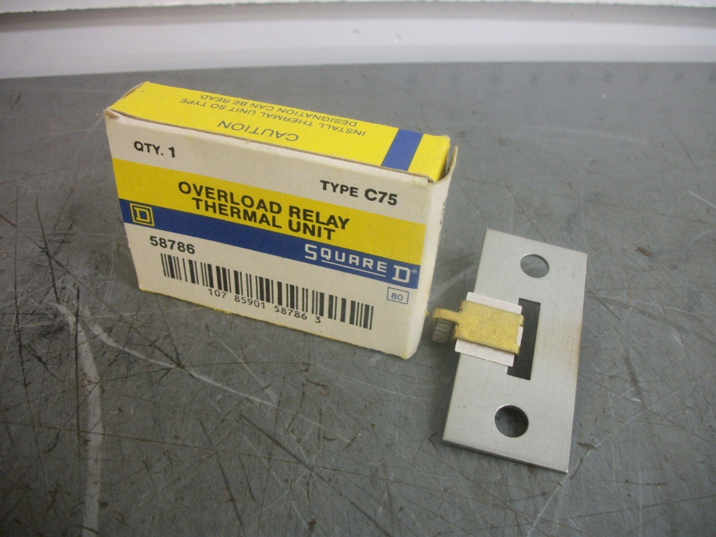 SQUARE D OVERLOAD RELAY THERMAL HEATER C75 NIB