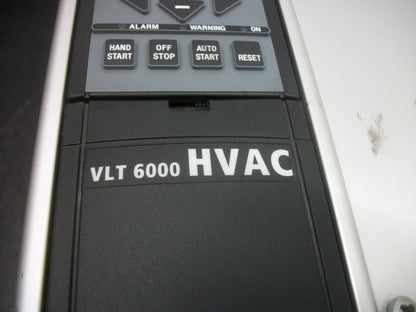 DANFOSS VLT 6000 VLT 6027 25HP HVAC AC DRIVE GT4CN1STR0DLF00A00C0 460VOLT 34AMP