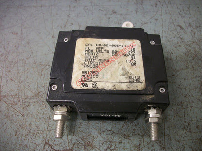 CARLINGSWITCH LOT OF 18 CIRCUIT BREAKERS CA1-X0-02-006-111-C 10AMP 277VOLT 1POLE