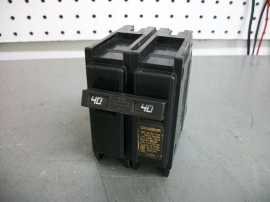 CHALLENGER TYPE C CIRCUIT BREAKER C240 40AMP 240VOLT 2POLE