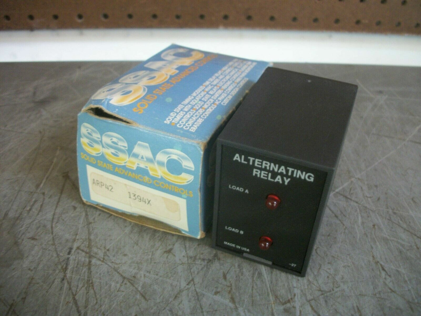 SSAC SOLID STATE ALTERNATING RELAY ARP42 1394X 240VOLT 10AMP NIB