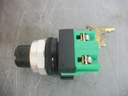 C3 CONTROLS 2-POSITION MAINTAINED KEY OPERATED SELECTOR SWITCH CBNO