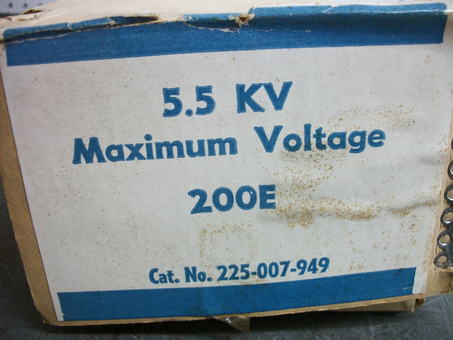 GOULD SHAWMUT AMP-TRAP CURRENT LIMITING FUSE 225-007-949 200E AMP 5.5kV NIB