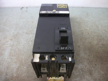 SQUARE D I-LINE FA CIRCUIT BREAKER FA26015 15AMP 600VOLT 2POLE BLACK