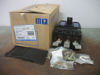 MITSUBISHI NO-FUSE BREAKER NF400-SP 300AMP 690VOLT 3POLE NIB