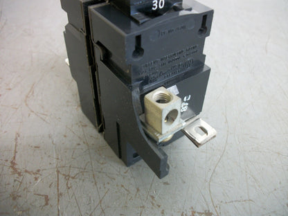 SIEMENS PUSHMATIC CIRCUIT BREAKER P230 30AMP 240VOLT 2POLE CHIPPED
