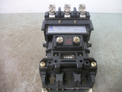 ALLEN-BRADLEY 60AMP 3POLE LIGHTING CONTACTOR 500L-C0D93 120VCOIL