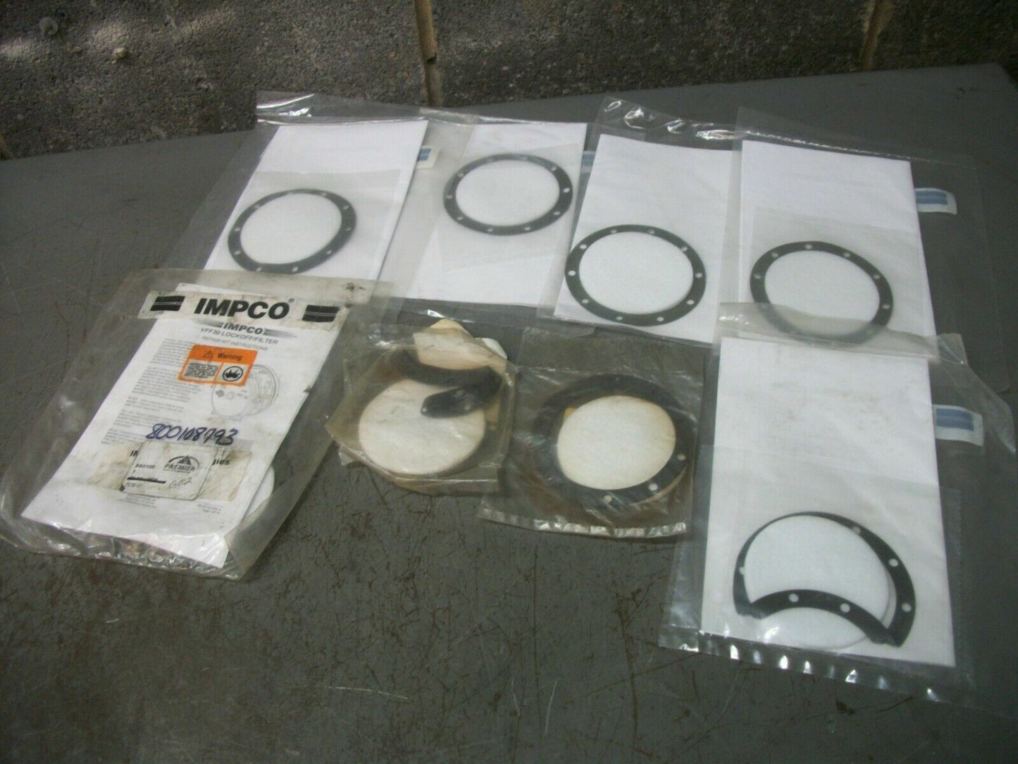 PREMIER IMPCO LOT OF 8 FILTER & GASKET REPAIR KITS INLPG-1076 NEW