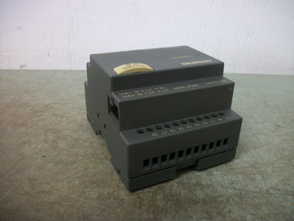 SIEMENS LOGO! LOGIC MODULE 6ED1 052-2MD00-0BA5 12/24VDC 10AMP