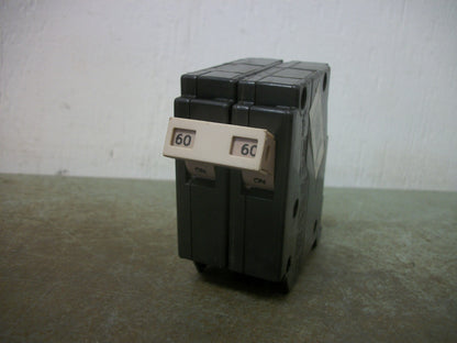 CUTLER-HAMMER CH CIRCUIT BREAKER CH260 60AMP 240VOLT 2POLE NOB