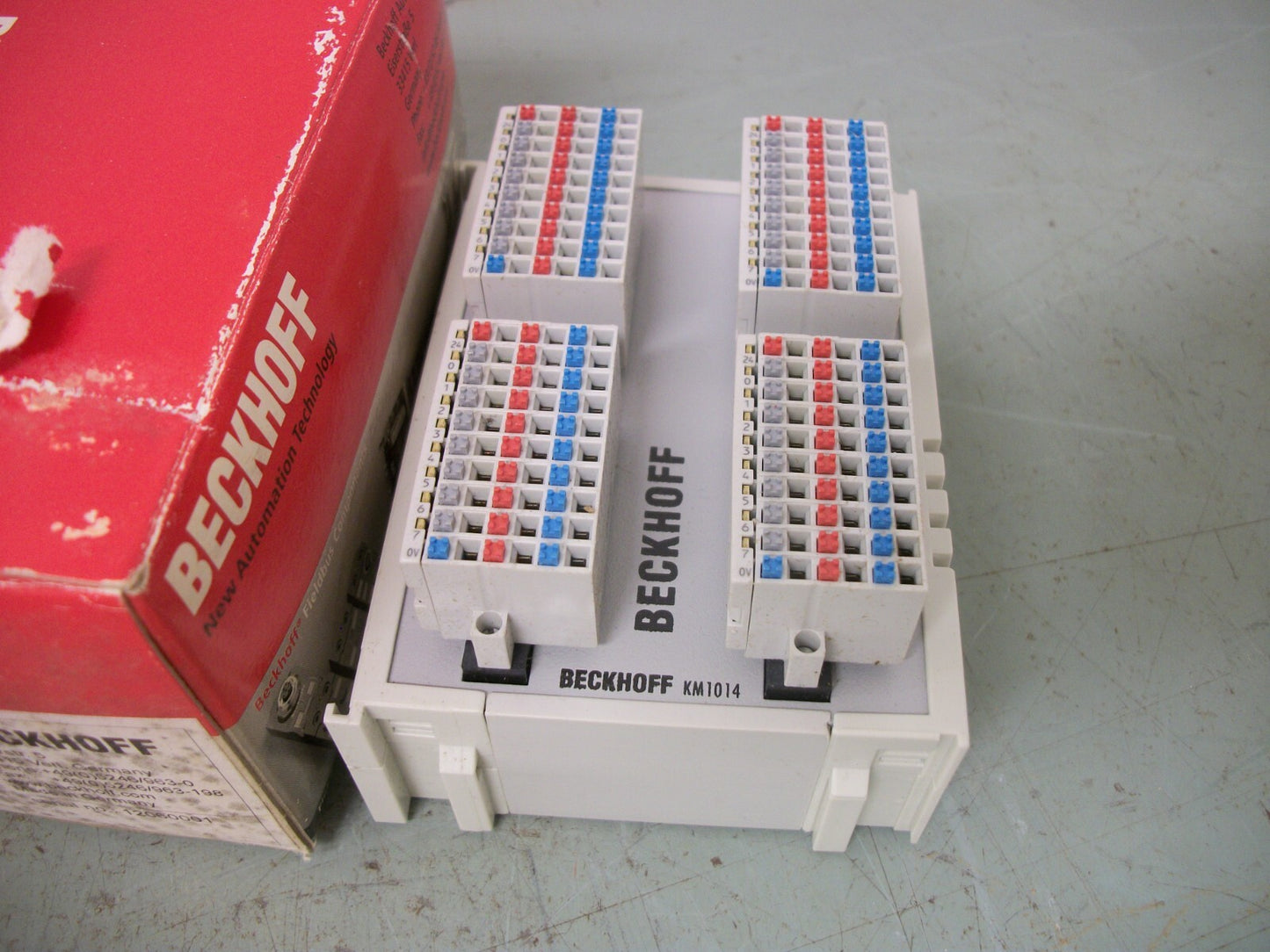 BECKHOFF 32-CHANNEL DIGITAL INPUT TERMINAL KM1014-0004 NIB