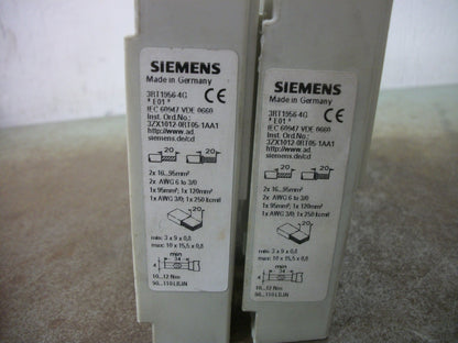 SIEMENS CONTACTOR TERMINAL BLOCKS 3RT1956-4G