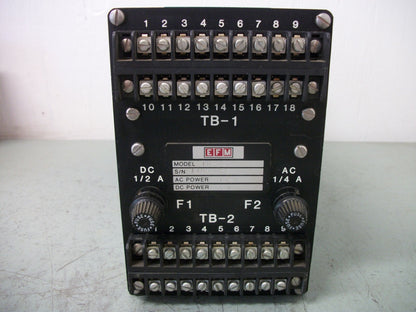 EFM DIGITAL LCD TOTALIZER AND RATE INDICATOR UNIT TR-30 115VAC 24VDC