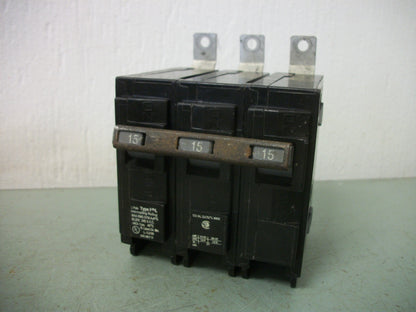 SIEMENS HBL CIRCUIT BREAKER B315HH 15AMP 240VOLT 3POLE