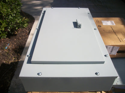 GE A SERIES PANELBOARD TYPE 3R 37.5L X 20W ENCLOSURE ONLY AB373 NOB