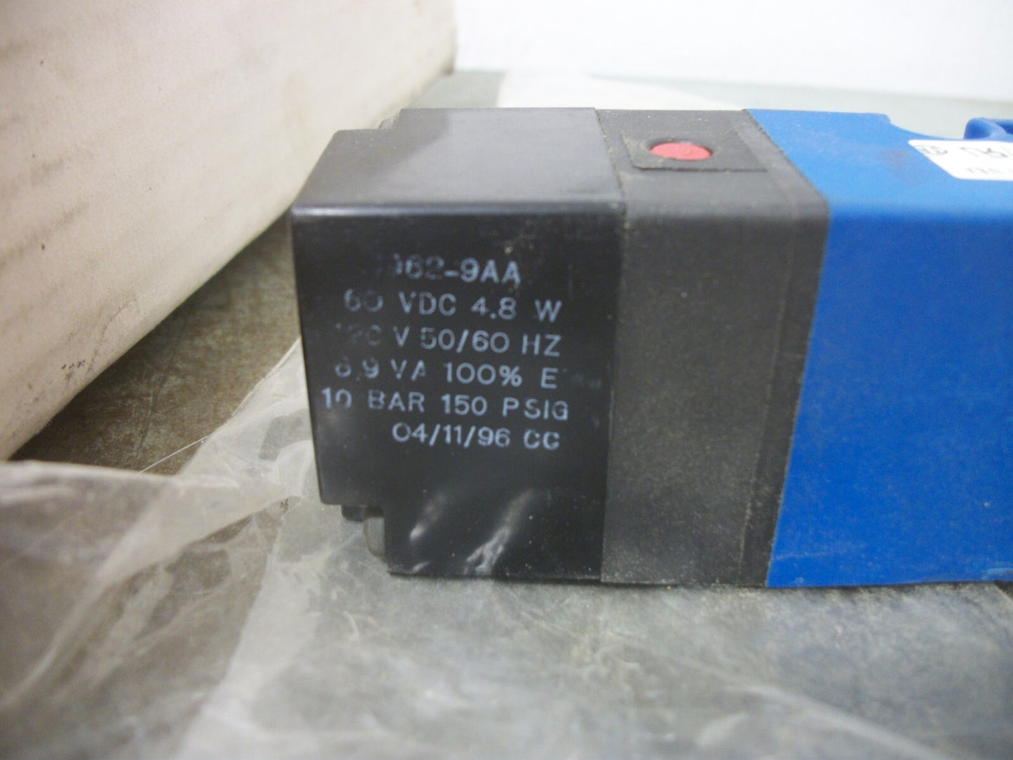 AUTOMATIC VALVE SOLENOID VALVE T1000ABSS-AA NIB 120VOLT 4.8WATT 150PSIG NIB