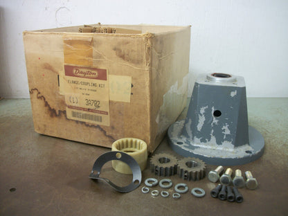 DAYTON 1.75" & 2.06" C0 REDUCER 56C MOUNT FLANGE/COUPLING KIT 3A702 NIB