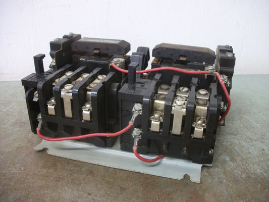 GE SIZE 1 TWO-SPEED MOTOR STARTER CR309C000AKA 27AMP 115VCOIL 3PH 600V 10HP