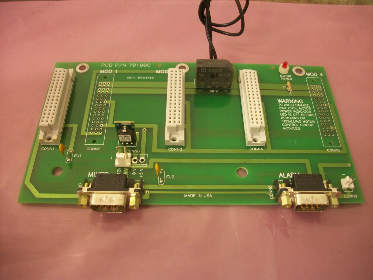 PLASTRAC MOTHERBOARD PCB BOARD 70190C