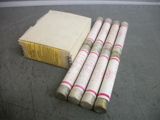 GOULD SHAWMUT BOX OF 8 TRI-ONIC FUSES TRS17-1/2 17-1/2AMP 600VOLT NIB