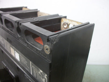 FUJI BU-LSB CIRCUIT BREAKER BU-LSB3F600 600AMP 600VOLT 3POLE W/600A TRIP CHIPPED