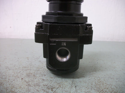 PUSHLOCK 1/4" NPT PNEUMATIC AIR REGULATOR VALVE 200PSI