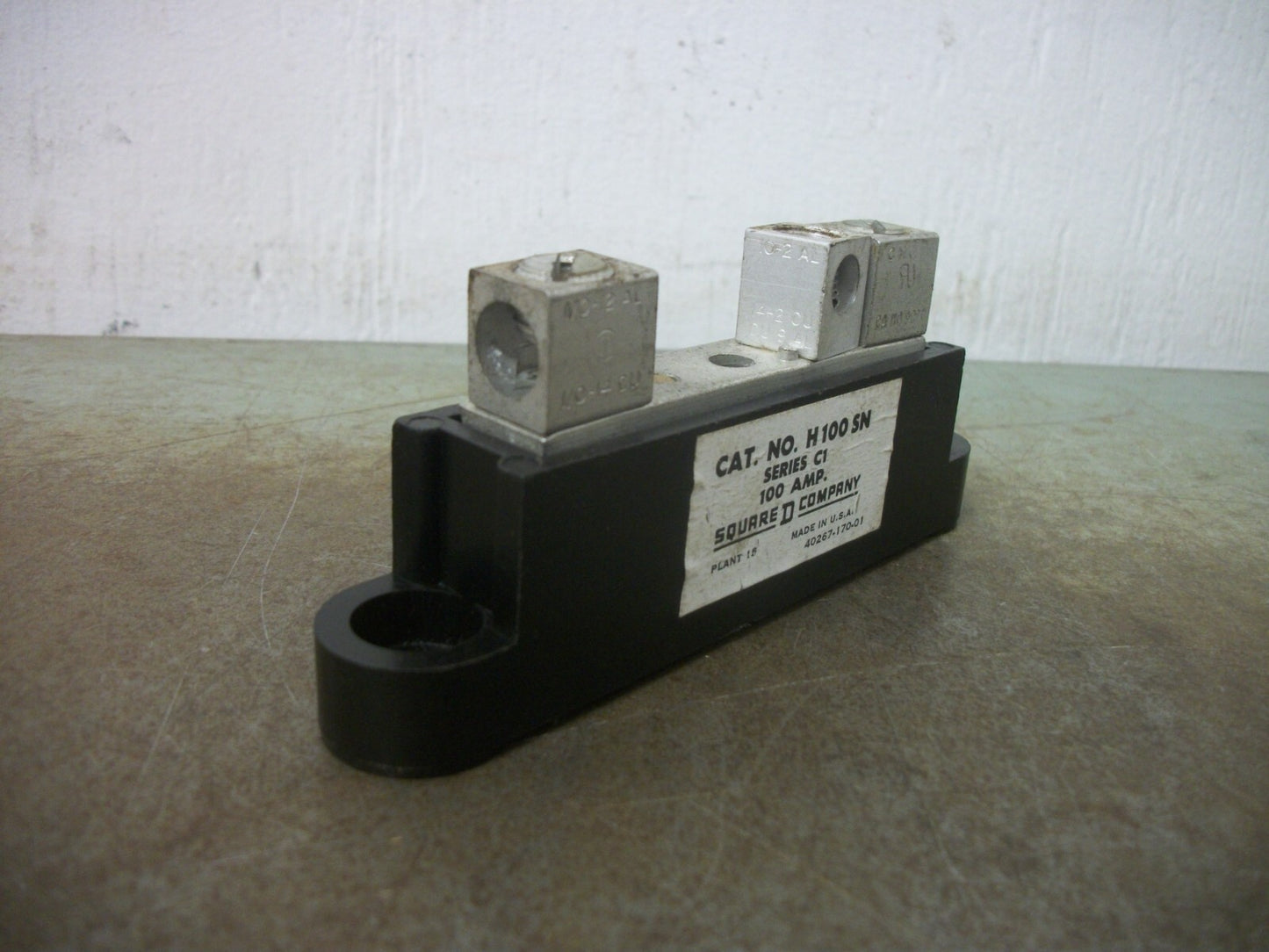 SQUARE D NEUTRAL ASSEMBLY H100SN 100AMP
