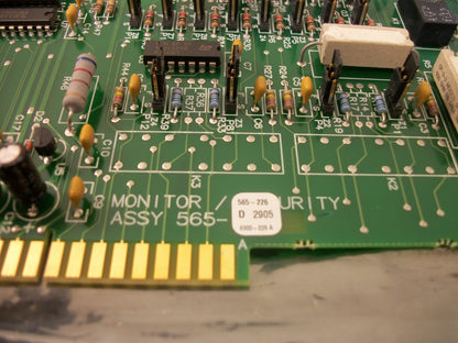 SIMPLEX TYCO 4100 SECURITY/MONITOR CIRCUIT BOARD 565-226 REV D