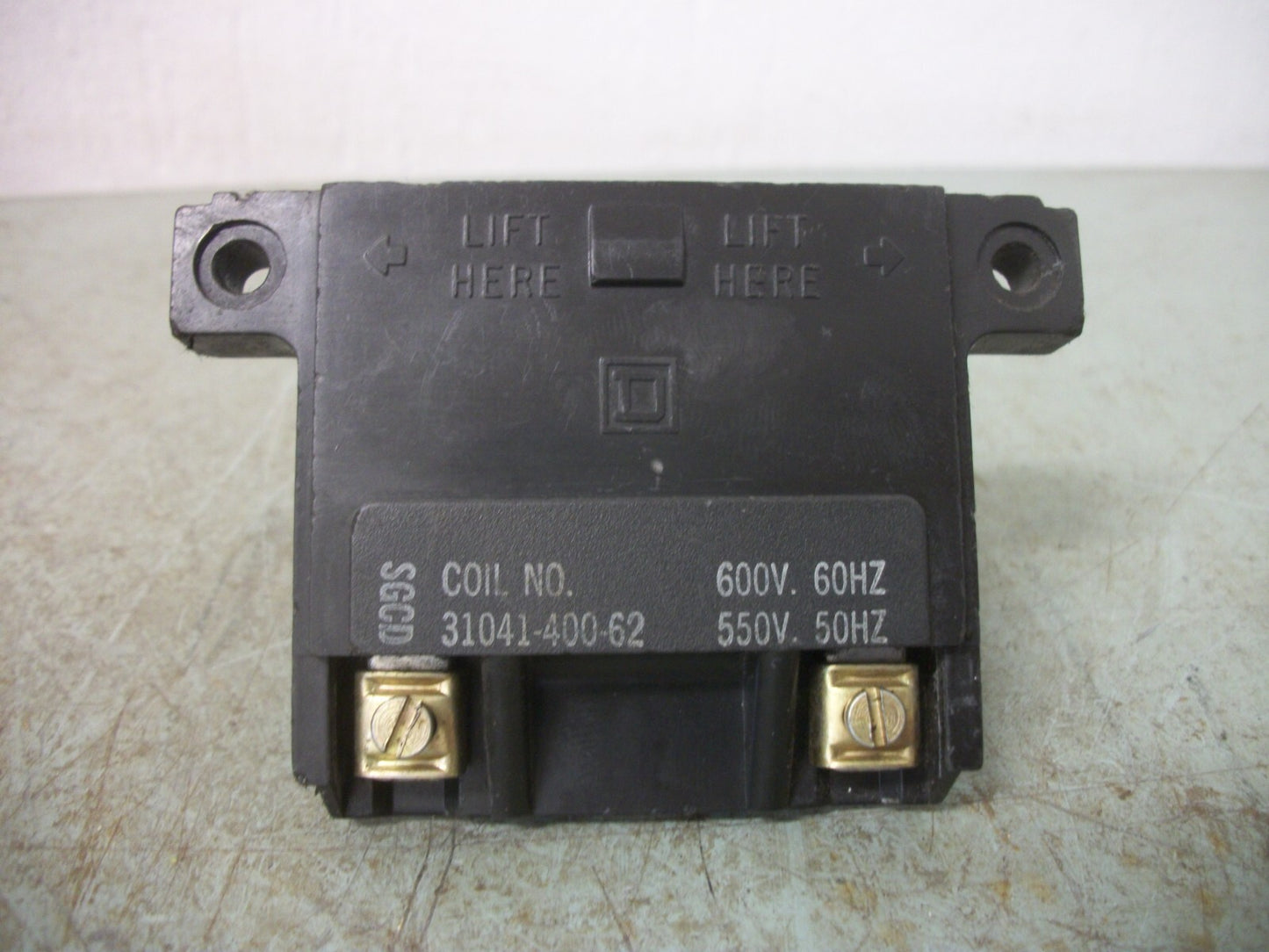 SQUARE D MAGNET COIL FOR SIZE 0,1 31041-400-62 600VCOIL