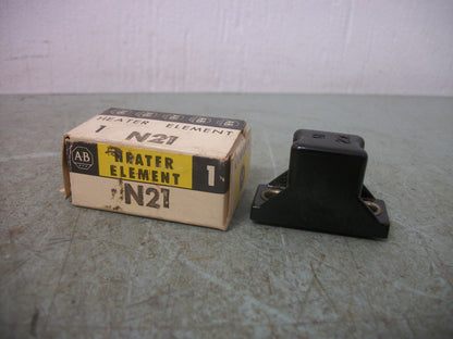 ALLEN-BRADLEY OVERLOAD RELAY THERMAL HEATER N21 NIB