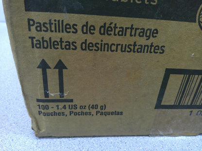 KAY BOX OF 100 1.4oz. MACHINE EQUIPMENT DELIMER TABLETS NIB