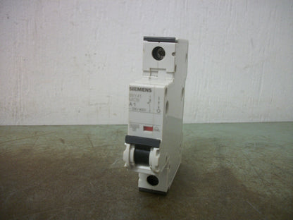 SIEMENS MINI CIRCUIT BREAKER 5SY41MCBA1 5SY4101-5 1AMP 400VOLT 1POLE