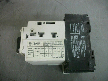 KLOCKNER-MOELLER MOTOR CIRCUIT BREAKER ZM-10-PKZ2 100-140AMP