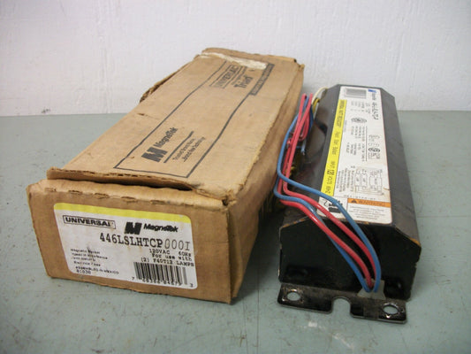 MAGNETEK UNIVERSAL BALLAST 446LSLHTCP 120VOLT NIB