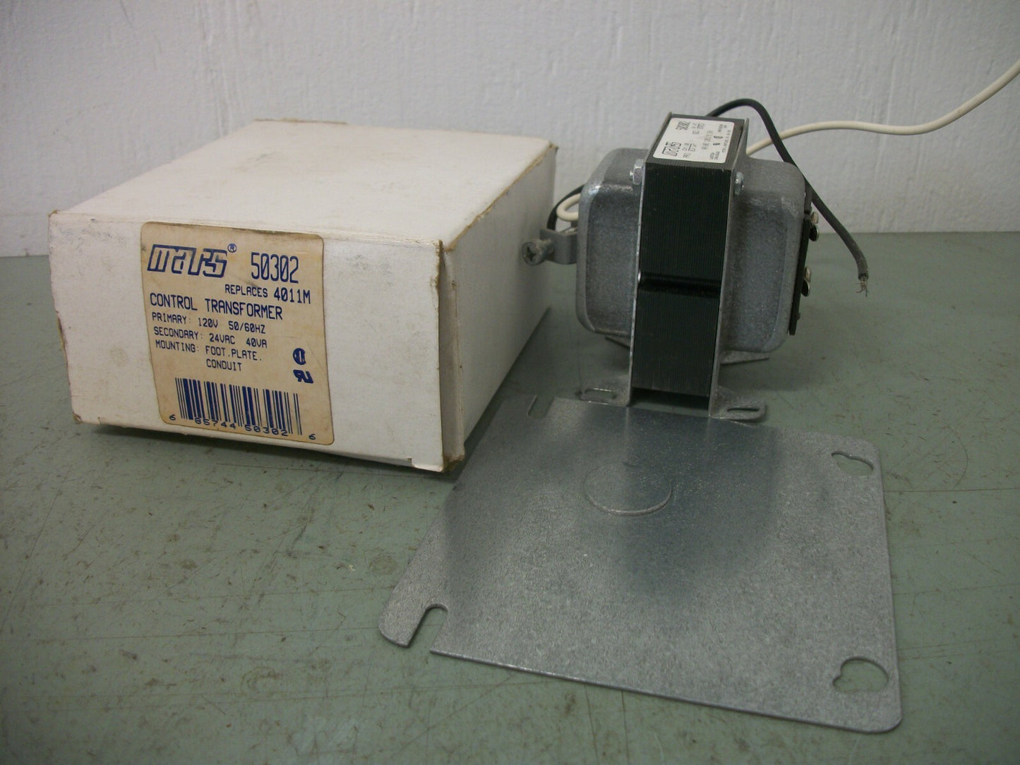 MARS 40VA 1PH CONTROL TRANSFORMER 50302 HV 120 LV 24 NIB