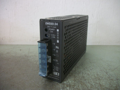 NEMIC-LAMBDA POWER SUPPLY EWS50-24 24VDC 2.4AMP
