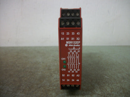 ALLEN-BRADLEY GUARDMASTER MSR132EP SAFETY RELAY 440R-E23097