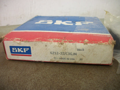 SKF DEEP GROOVE BALL BEARING 6212-2Z/C3GJN NIB