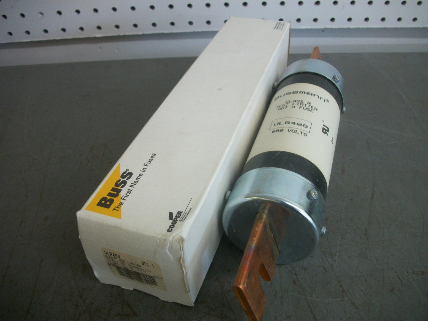 BUSSMANN TEST LIMITER FUSE ULR400 400AMP 600VOLT NIB