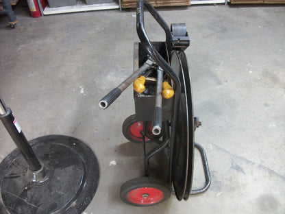 OSCILLATED STRAPPING BANDER DISPENSER CART