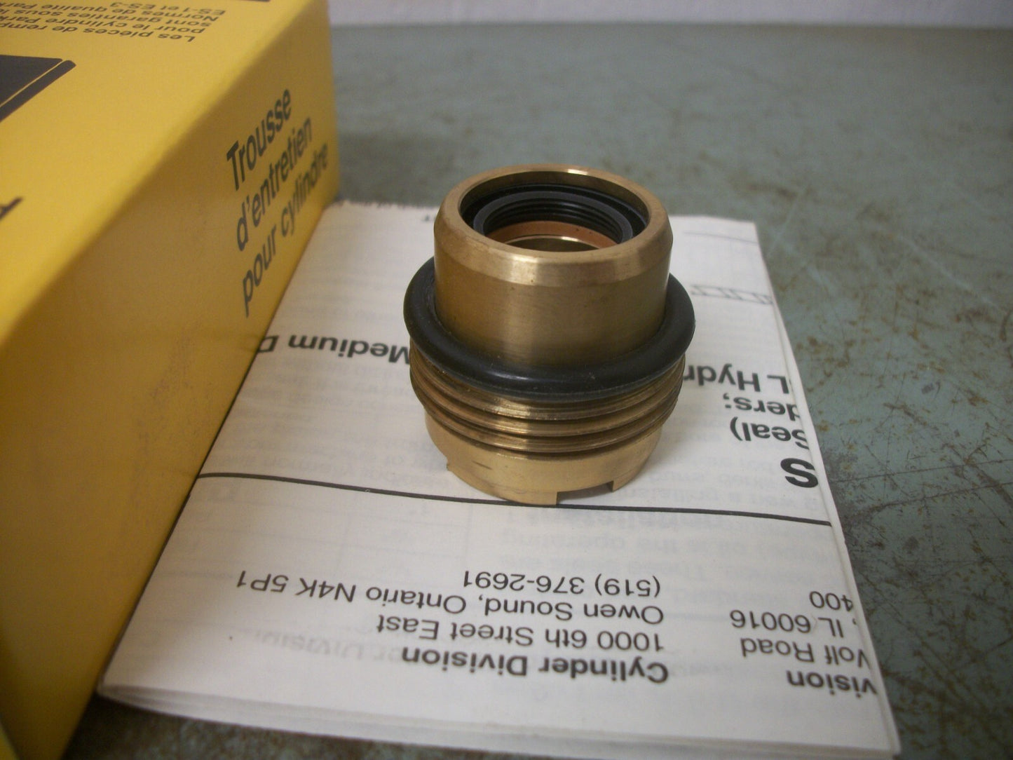 PARKER 5/8" BUNAN ROD GLAND CARTRIDGE KIT RG2AHL0061 NIB