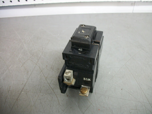 SIEMENS ITE PUSHMATIC CIRCUIT BREAKER P240 40AMP 240VOLT 2POLE