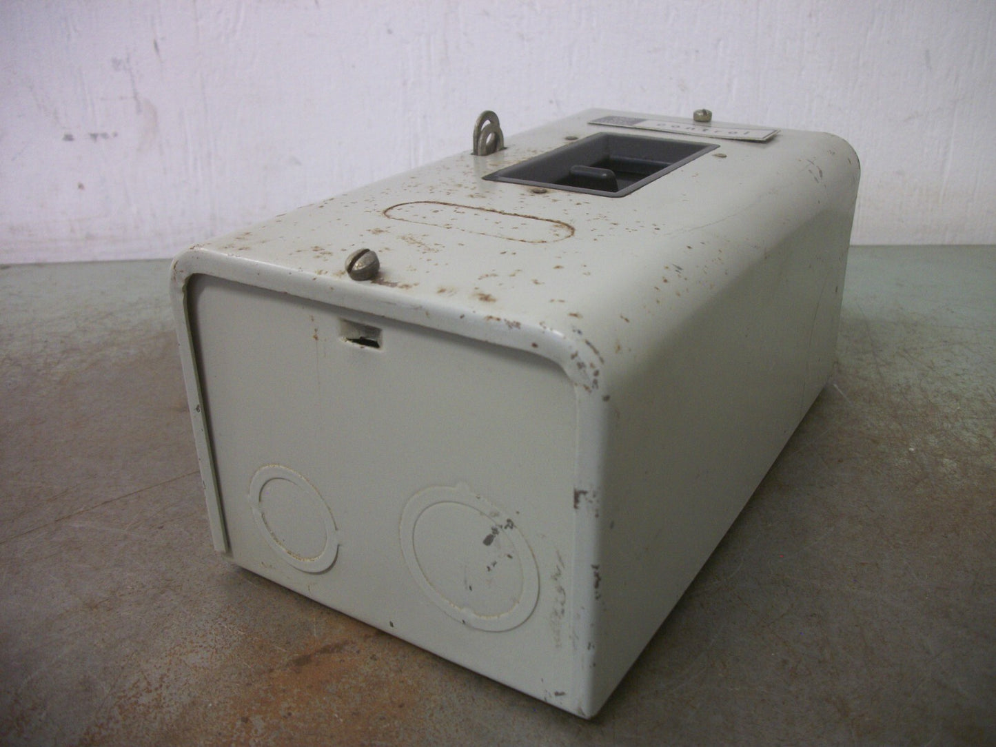 GE MANUAL MOTOR STARTER CR1062S1B 600VOLT 3PH 10HP