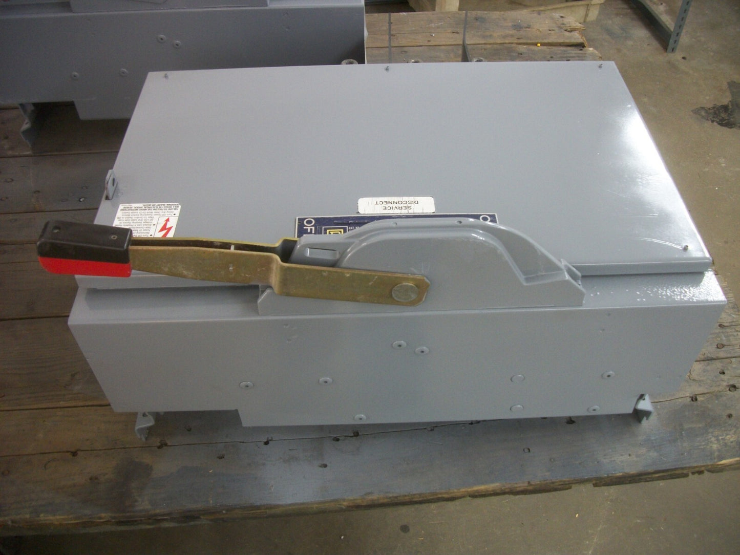 SQUARE D QMB FUSIBLE PANELBOARD BRANCH SWITCH QMB326MW 600AMP 240VOLT 3POLE REFU